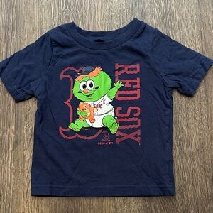 Genuine Merchandise Navy Red Sox Kids Tee